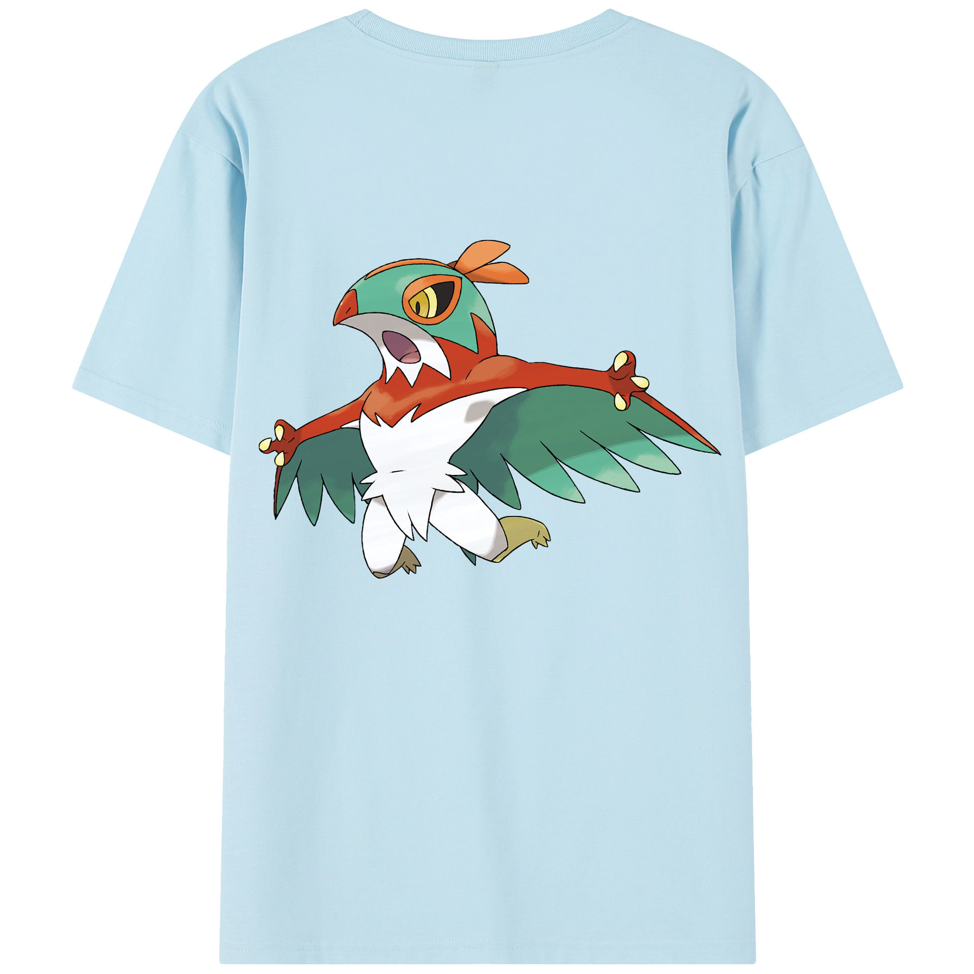 （画像用） ポケットモンスター Pokémon 綿100％半袖Tシャツ（背面プリント）